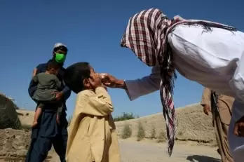 Nationwide polio vaccination to begin in Afghanistan on Monday